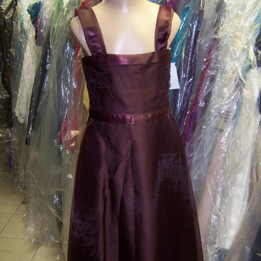 Dessy 4005....Flower Girl / special occasion dress...Burgundy...Size 5...NWT